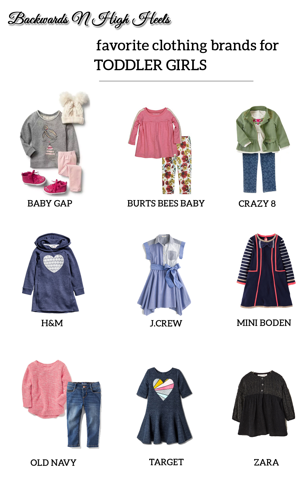 Favorite Clothing Brands for Toddler Girls